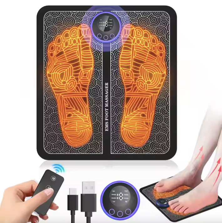 EMS Foot Massager™ : 15λεπτες συνεδρίες μασάζ για άμεση ανακούφιση από τον πόνο!